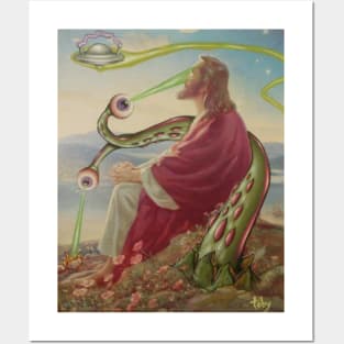 Jesus was an Alien Posters and Art